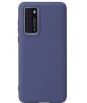 Etui Case Obudowa Ochronna Plecki do Huawei P40 Slim Matowy Granatowy