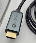 Kabel 4K Display Port na kabel HDMI, WARRKY 2 metrow