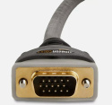 Kabel Adaptera VGA-VGA do Komputera Full HDn1080p 1.8m