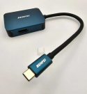 Koncentrator hub BENFEI USB C 4 w 1, przejściówka z USB C na HDMI VGA.