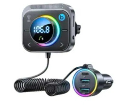 Transmiter FM do samochodu Joyroom JR-CL18 Bluetooth 5.3 ładowarka 30W