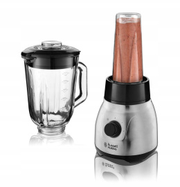 Blender kielichowy Russell Hobbs 600 W srebrny stal nierdzewna 2w 1