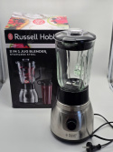 Blender kielichowy Russell Hobbs 600 W srebrny stal nierdzewna 2w 1