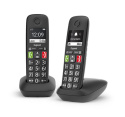 Gigaset E290 Duo Analogowy Telefon/dect ID dzwoniącego