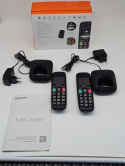 Gigaset E290 Duo Analogowy Telefon/dect ID dzwoniącego