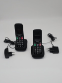 Gigaset E290 Duo Analogowy Telefon/dect ID dzwoniącego