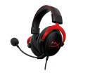 Słuchawki HyperX Cloud II - gamingowy PC/PS4/PS5, czerwony.