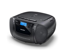 Karcher RR 5045 przenośne radio Boombox z odtwarzaczem CD kaseta FM