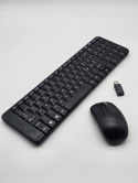 LOGITECH MK220 Zestaw klawiatura i mysz czarny IT K1155