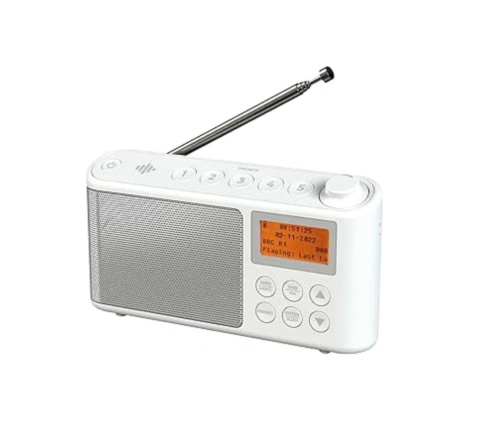 Radio cyfrowe DAB+/FM I-BOX przenośne ładowanie USB menu angielskie