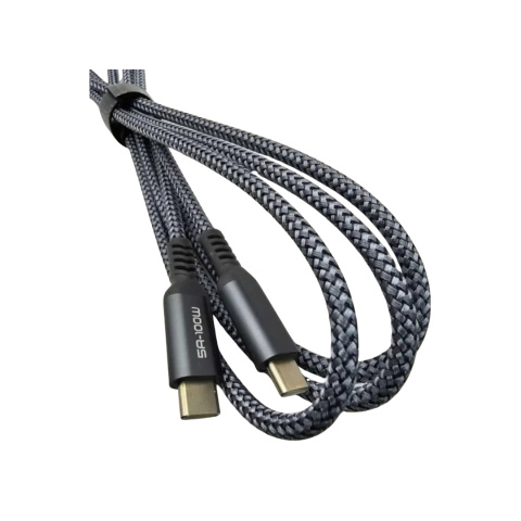 Kabel 2x USB-C Typ-C Power Delivery PD 100W 5A 2 metry