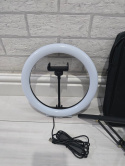 Lampa pierścieniowa RING do selfieLED RGB statyw 120W + Pilot