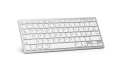 Omoton KB066 bezprzewodowa Klawiatura Bluetooth srebrna iPad Macbook