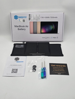 Snsyiy Bateria zamienna do MacBook Air 13 calowa A1496 / A1405 / A1377