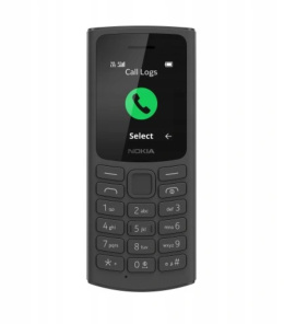 Telefon komórkowy Nokia 105 4 MB / 4 GB 2G antracyt Dual SIM 1,77''