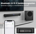 OTIC listwa z subwooferem -2.1 Dolby Digital, Soundbar 115 W 4K