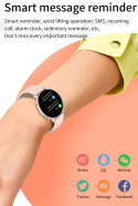 Smartwatch Inteligentny zegarek wielofunkcyjny tętno wodoodporny BT5.2