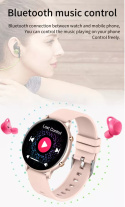 Smartwatch Inteligentny zegarek wielofunkcyjny tętno wodoodporny BT5.2