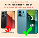 Etui do Redmi Note 13 Pro 5G z Pierścieniem Podtrzymującym Pasek